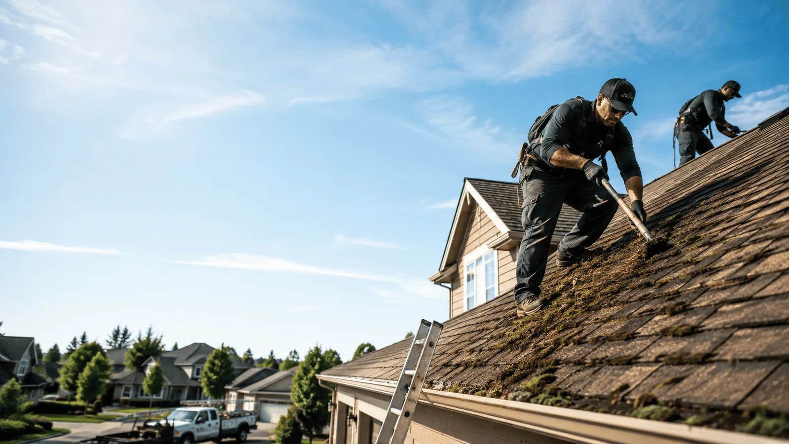 Roof Moss Removal in Vancleve, KY near me